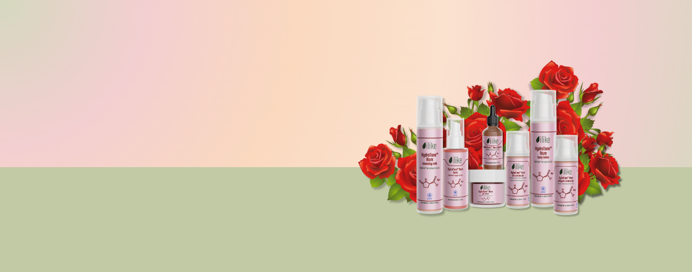 ilike Organic Skin Care HydroTone Rose Collection