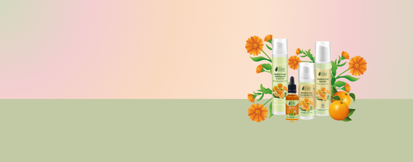 ilike Organic Skin Care Calendula & Orange Collection Page