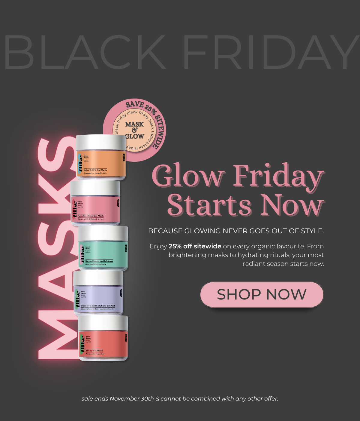Masks Collection ilike Natural Skin Care Skinsimply Consumer Sale Black Friday 2025 MOBILE