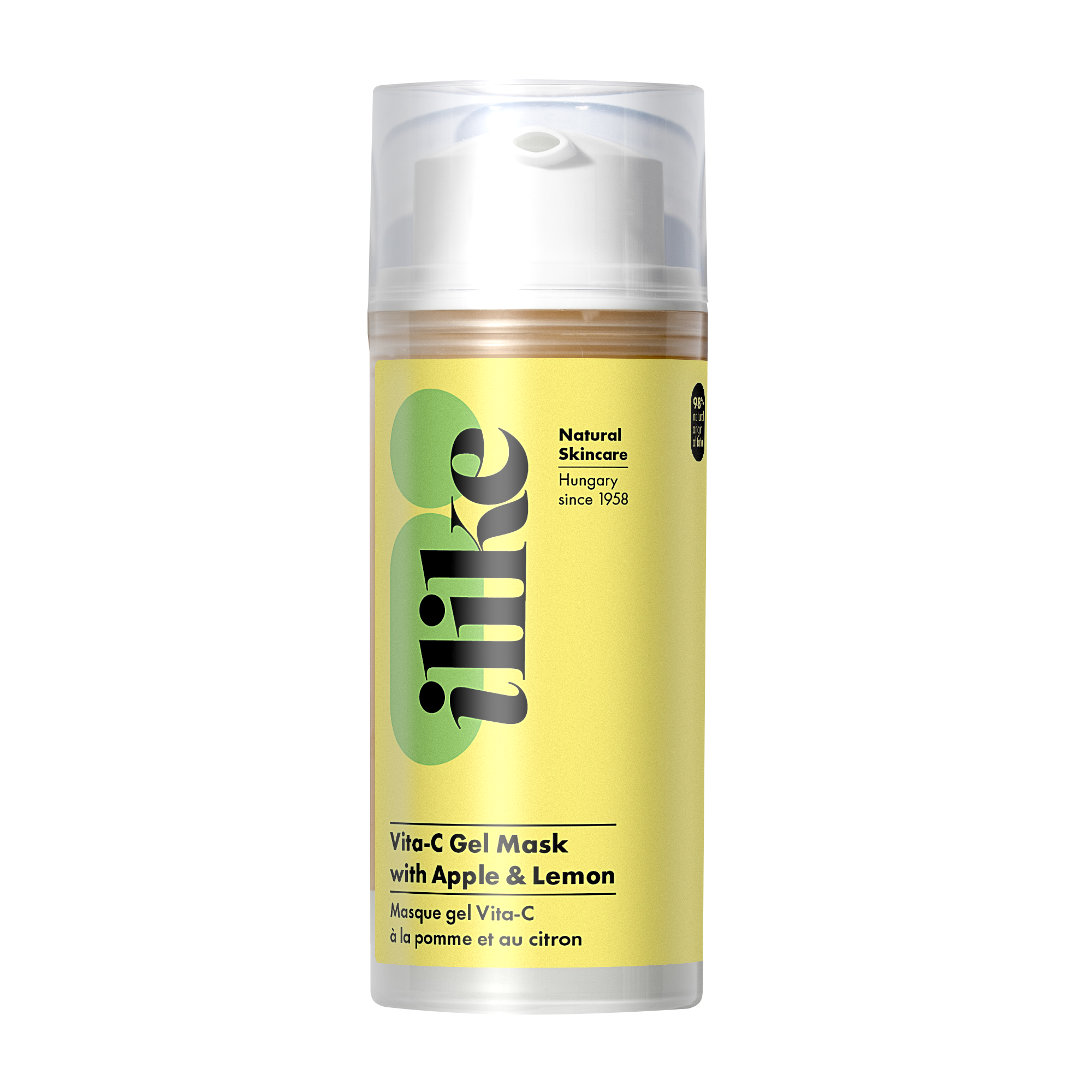 Vita-C Gel Mask with Apple & Lemon ilike Organics Canada
